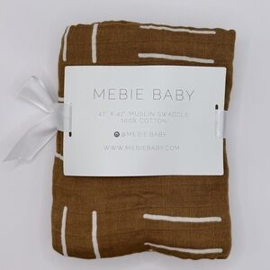 MEBIE BABY 100% Cotton Mudcloth Muslin Swaddle NWT